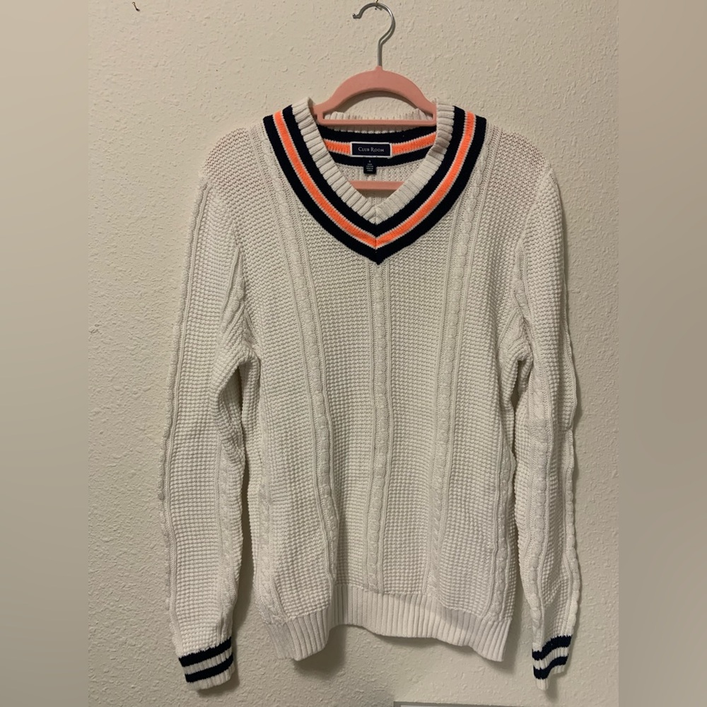 MENS V NECK SWEATER SMALL